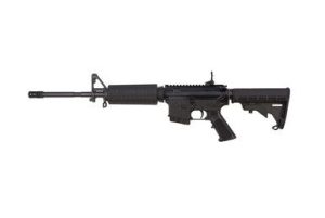 Bushmaster M4 Patrolman's Flat Top Carbine 16" 5.56x45mm Nato Semi-Auto Rifle 10 Rounds Black - CA