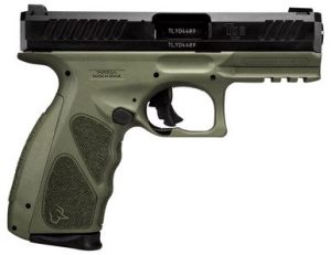 Taurus 1-TS9SR041O TS9 Full Size 9mm 17+1 4" Matte Black/OD Green