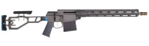 Q THE FIX 308WIN 16" T.B. BOLT RIFLE BLK/BLUE, ADJ STOCK, 1-10RD MAG