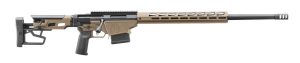 RUGER PRECISION RIFLE 6.5CM 24" BBL, BRONZE CERAKOTE, 15" MLOK HG, 2-10RD MAGS