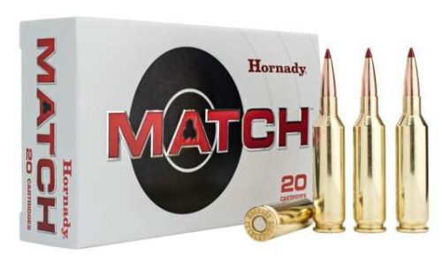 1139652-14344288.jpg HORNADY MATCH 25 CREEDMOOR 134GR ELD MATCH 20RD BX 200RD CASE