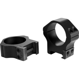 Warne Maxima Horizontal PA Scope Rings Matte Black 34mm Medium