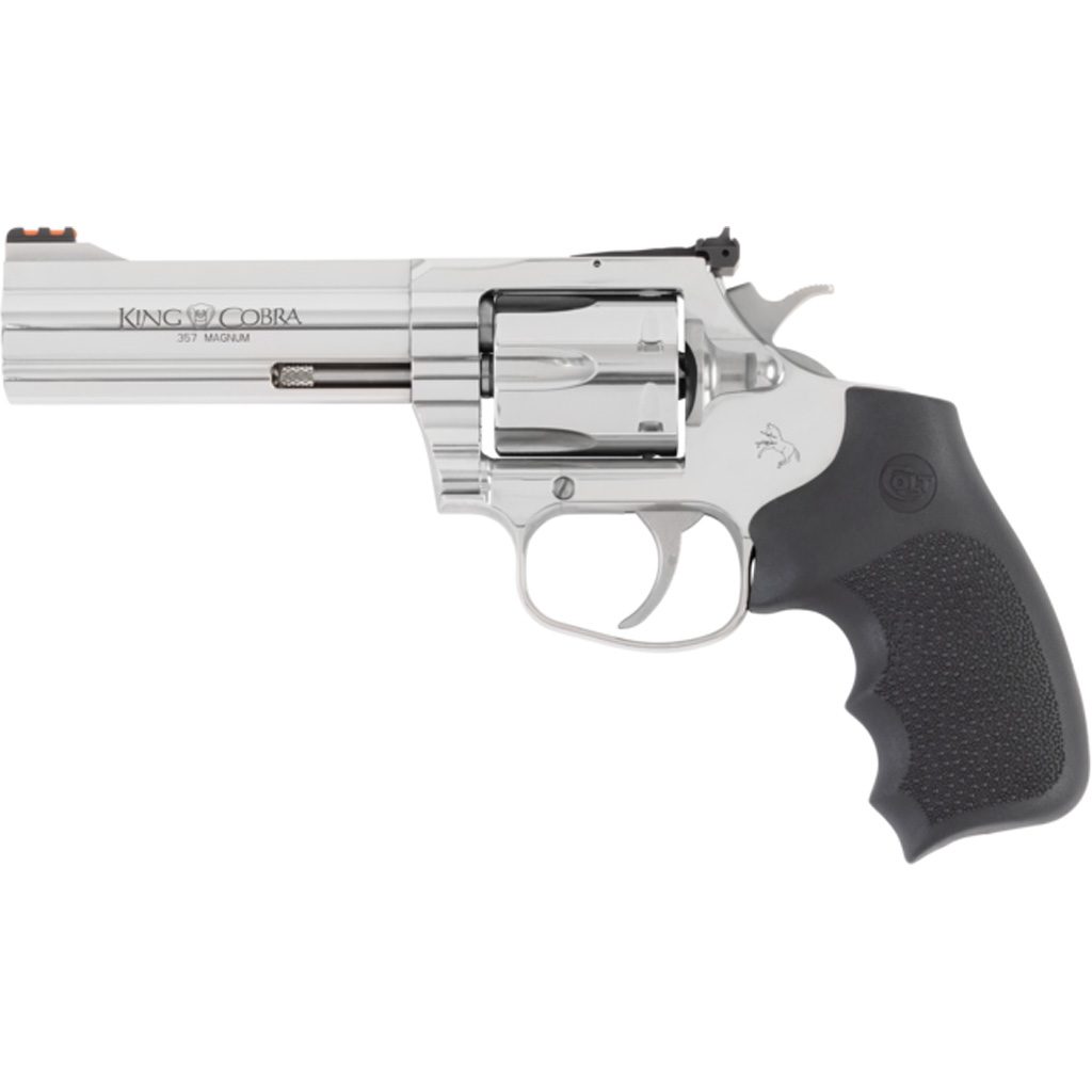Colt King Cobra Target Revolver 357 Mag 4.25 in. Stainless w/ADJ Sights 6 rd. - Image 3
