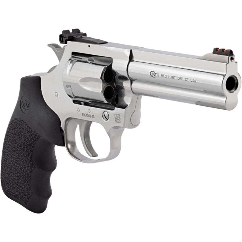 Colt King Cobra Target Revolver 357 Mag 4.25 in. Stainless w/ADJ Sights 6 rd.