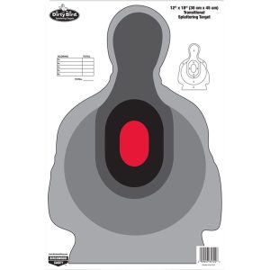 Birchwood Casey Dirty Bird 12" X 18" Transitional Target 100 Sheets