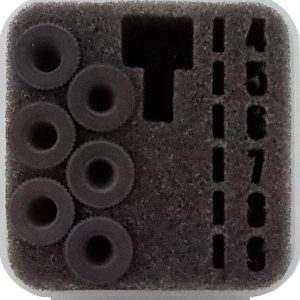 Specialty Iron I Rifle Peep Aperture Kit Contains all 6 Apertures