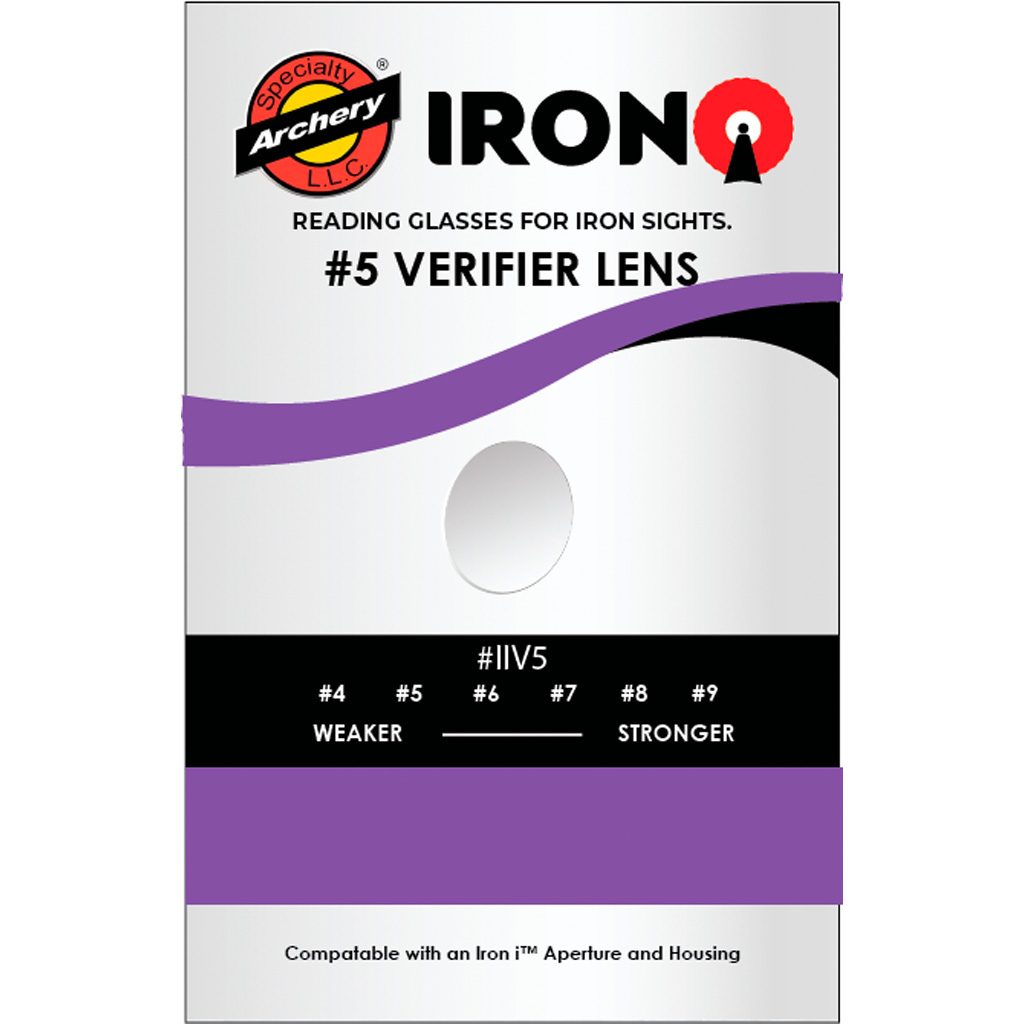 Specialty Iron I Rifle Peep Verifier #5 Purple - Image 2