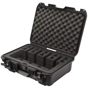 Nanuk Pistol Hard Case w/Foam Holds 4 pistols and up to 10 magazines