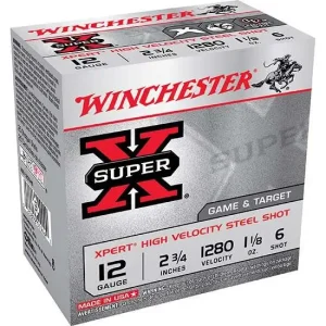 12GA 2-3/4" #6 1-1/8OZ 25RDS X-PERT