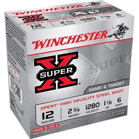 152885-14245436.webp 12GA 2-3/4" #6 1-1/8OZ 25RDS X-PERT