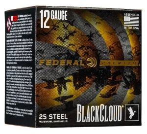 FEDERAL 12GA 3-1/2" 1-1/2OZ BB 25 RD/BX 10 BX/CS