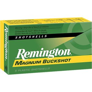 Remington Express Magnum Buffered Buckshot Loads 12 ga. 3 in. 41 Pellet 4 Buck Shot 5 rd.