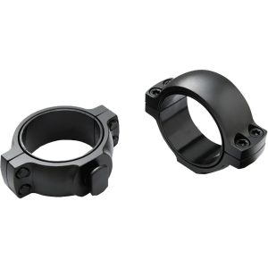 Burris Signature Zee Rings 1 in. Medium Gloss Black Pair Weaver Style