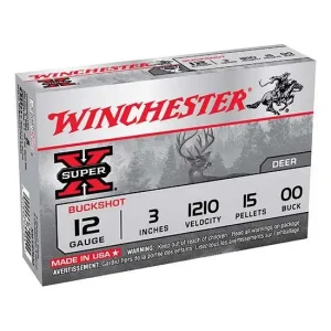 12GA 3" MAGNUM 00BUCK SUPER-X 15RDS