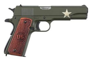 Auto Ordnance 1911BKOC11 Tanker 1911 .45 ACP 5" 7+1 Army OD Green