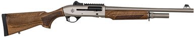 MAC 21000159 MAC 2 Tactical Marine Semi-Auto 12 Gauge 18.5" 5+1 Nickel/Walnut