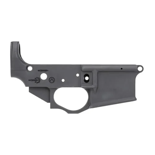 SPIKES TACTICAL STRIPPED LOWER RECEIVER MULTI CAL SPARTAN LOGO