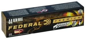 FEDERAL 44 REM MAG 270GR HAMMERDOWN 20 RD/BX 10 BX/CS