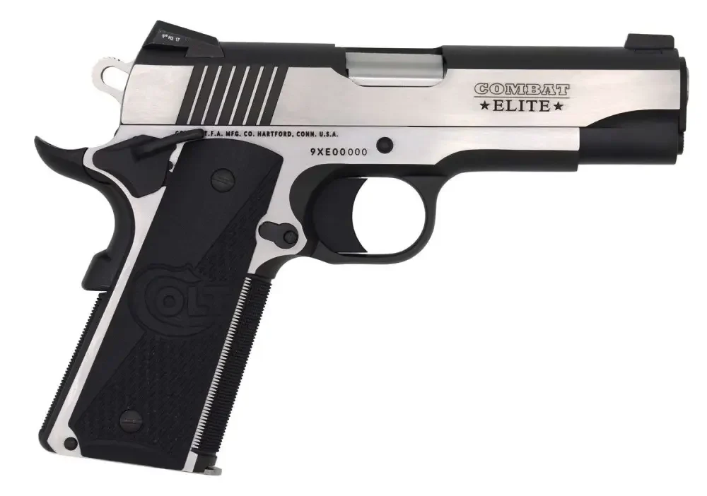 COLT 1911 COMBAT ELITE COMMANDER 9MM 4.25" TWO TONE - Image 2