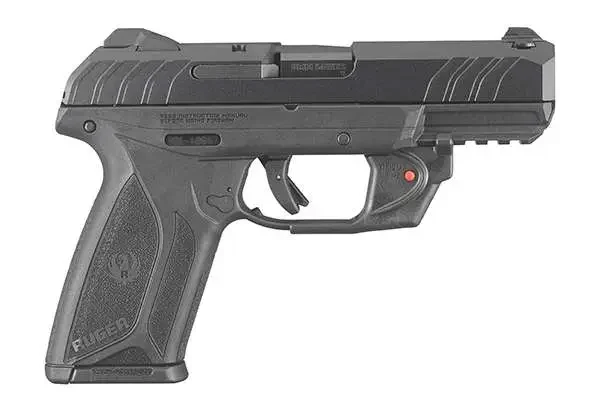 RUGER SECURITY-9MM 4" PISTOL BLK/BLK 15+1 W/VIR LSR MS