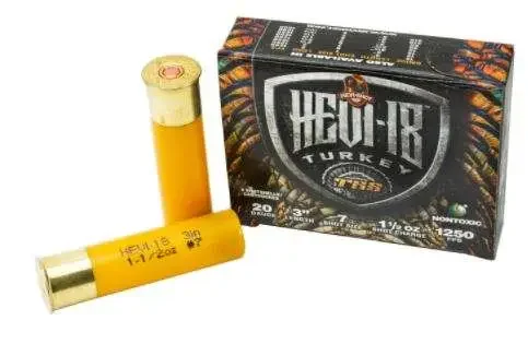 372715-14259081.webp HEVI-SHOT HEVI-18 TSS TURKEY 20GA 3IN 1-1/2OZ #9 5 RD/BX 10 BX/CS