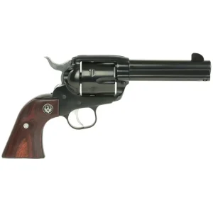 RUGER VAQUERO BLUED 45 COLT S/A REV 4.6" WD GRPS