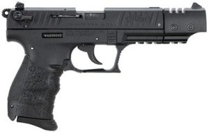 Walther 5120334 P22 Target CA Compliant .22LR 5" Compensated Barrel 10+1 Black
