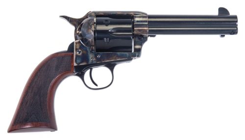 555167def22b.jpg TAYLOR'S & COMPANY GUNFIGHTER 357MAG BL/WD 4.75"