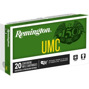 Remington UMC Centerfire Rifle Ammo 6.8 Rem. SPC 115 gr. FMJ 20 rd.