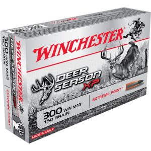 Winchester Deer Season XP Rifle Ammo 300 Win Mag 150 gr. Extreme Point 20 rd.