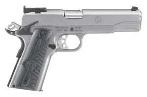 RUGER SR1911 TARGET 45ACP PSTL 5" STS  DLX CHK GRPS 8+1