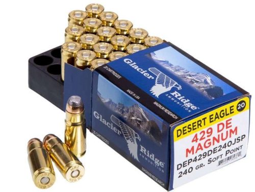 MAGN RESEARCH 429 DE 240GR JHP 20RD BOX 10 BOXES PER CASE