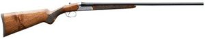 Charles Daly 930.340 500 Side By Side Shotgun 20 Gauge 26" 2 Rounds Engraved Silver Receiver/Gloss Blued/Walnut