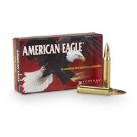 Federal 223 Rem Ammunition American Eagle AE223T75 75 Grain Full Metal Jacket 20 Rounds