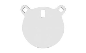 B/C 6" 3/8" STEEL TRGT ROUND PLATE
