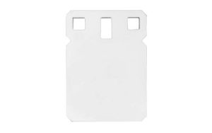 B/C 4" 3/8" STEEL TRGT SQUARE PLATE