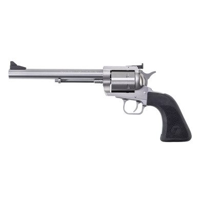 Magnum Research BFR44MAG7-6 BFR .44 Magnum 7.5" 6 Rounds Single Action Only Stainless Steel/Black Rubber Grips