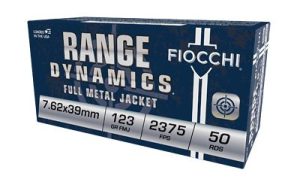 FIOCCHI 7.62X39 FMJ 123GR 50/500