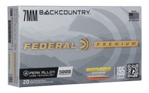 FED GLD MDL BERG 7MM BC 195GR 20/200