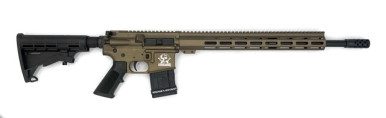 Great Lakes Firearms 450 Bushmaster GL15450BRZ AR-15 18" 1:24" Nitride Barrel Bronze Cerakote