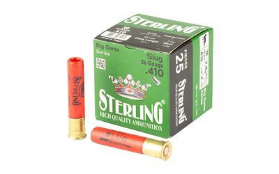 STERLING BIG GAME 410 SLUG 25/500