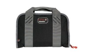 GPS DOUBLE COMPACT PISTOL CASE BLACK