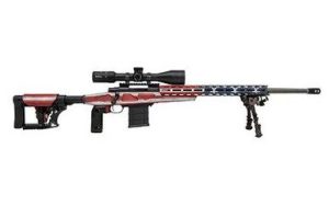 Howa HCRA73107USKMDT M1500 APC Chassis .308 Win 24" 10+1 US Flag Finish W/ 4-16x50 Scope, 2 Grips, Bipod