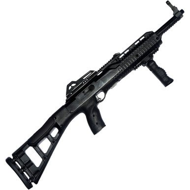 Hi-Point 995TS 9mm Carbine 16.5" 10+1 w/ Forward Grip and 2 Red Ball 20Rd Magazines Black