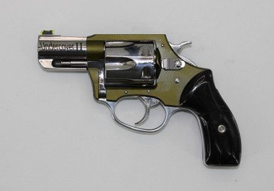 Charter Arms Model 53624 "Undercover II" .38 Special 2.2" 6 Rounds OD Green/Hi-Polish/Black Pearl Grips