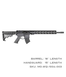 KAK Industry MO-812-1004-003 Complete K15 Rifle 7.62x39mm 18" 20+1 Black