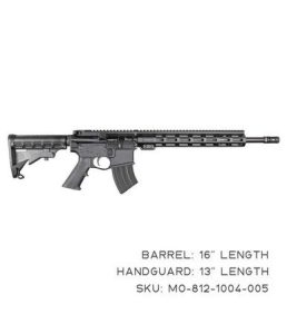 KAK Industry MO-812-1004-005 Complete K15 Rifle 7.62x39mm 16" 20+1 Black