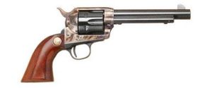 Cimarron MP421 Model P 5.5" Revolver 44 WCF .44-40 Winchester 6 Rounds Walnut/Color Case Hardened