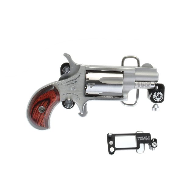 NAA22LRBBS.jpg NORTH AMERICAN ARMS MINI 22LR REV 1-1/8" SS BUCKLE