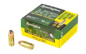 REM 9MM LUGER 115GR JHP 20/500